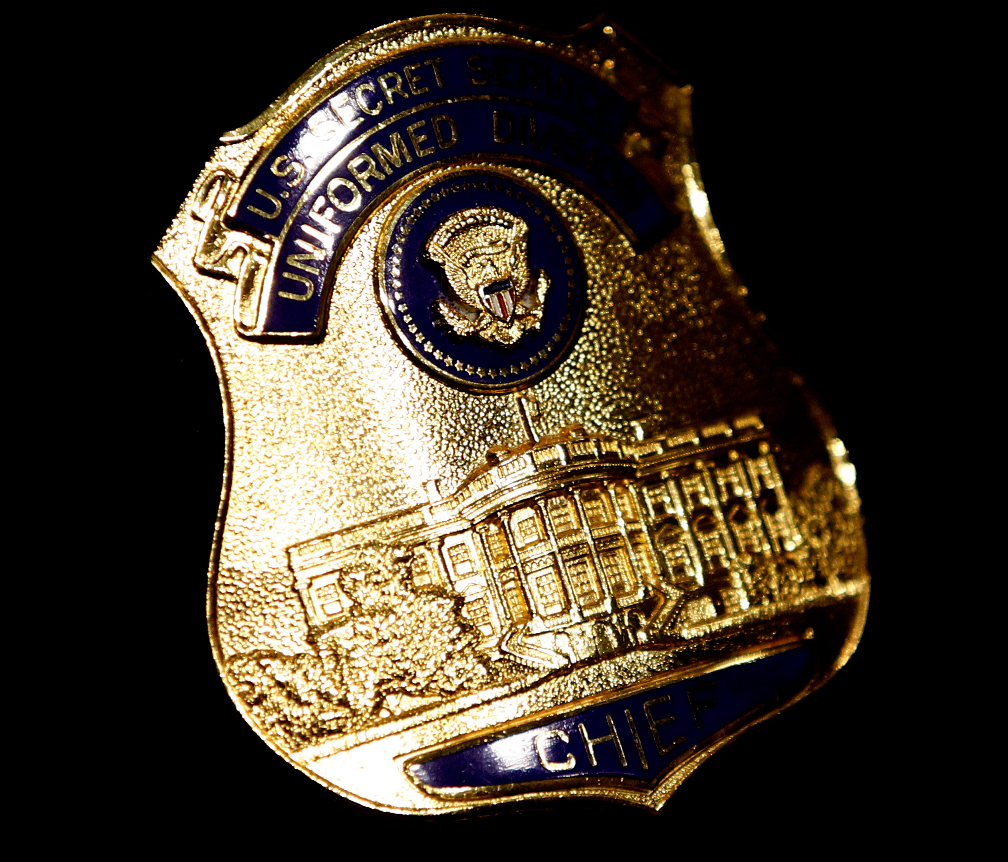 A U.S. Secret Service Uniformed Division shield