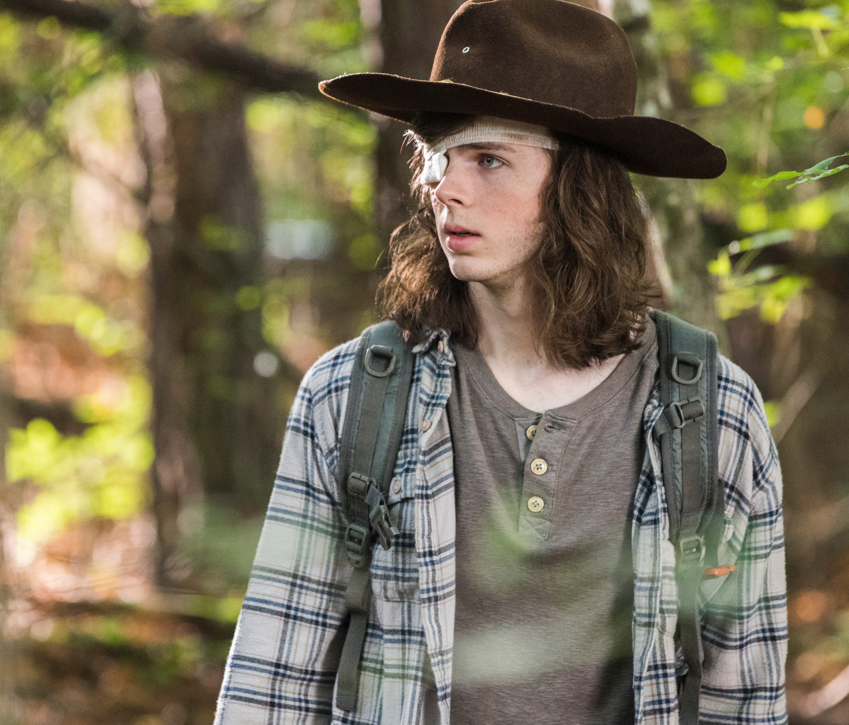 Chandler Riggs as Carl Grimes on 'The Walking Dead.'