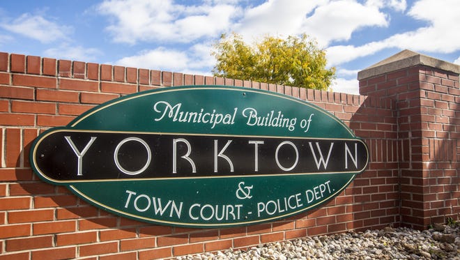 Yorktown's former town court and meeting hall for the town council.