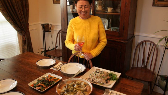 
Cooking has always been something that has connected my mother and I. In this photo from 2010 she proudly serves the family meal. Since moving to live with us 10 years ago, I’ve learned how to cook her favorite and my favorite dishes.
