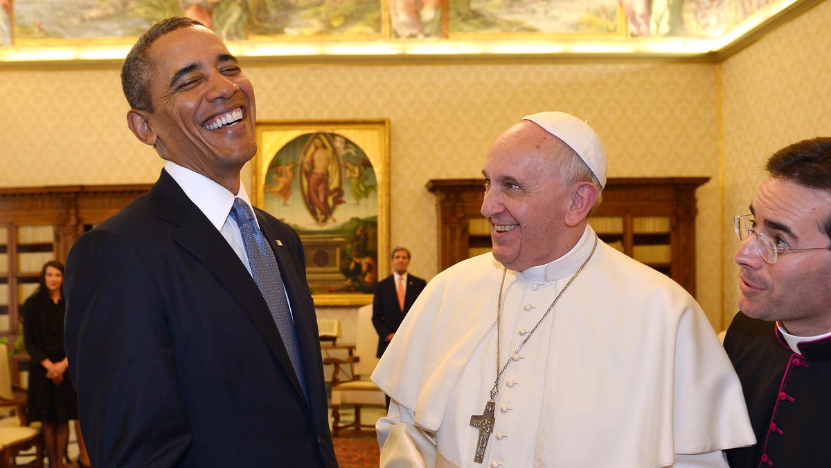 U.S. presidents and popes