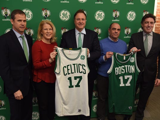 Boston Celtics jerseys to feature General Electric logo ...