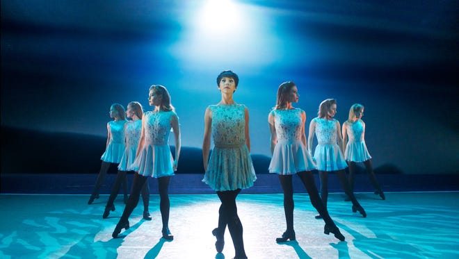 The cast of “Riverdance - The 20th Anniversary World Tour.”