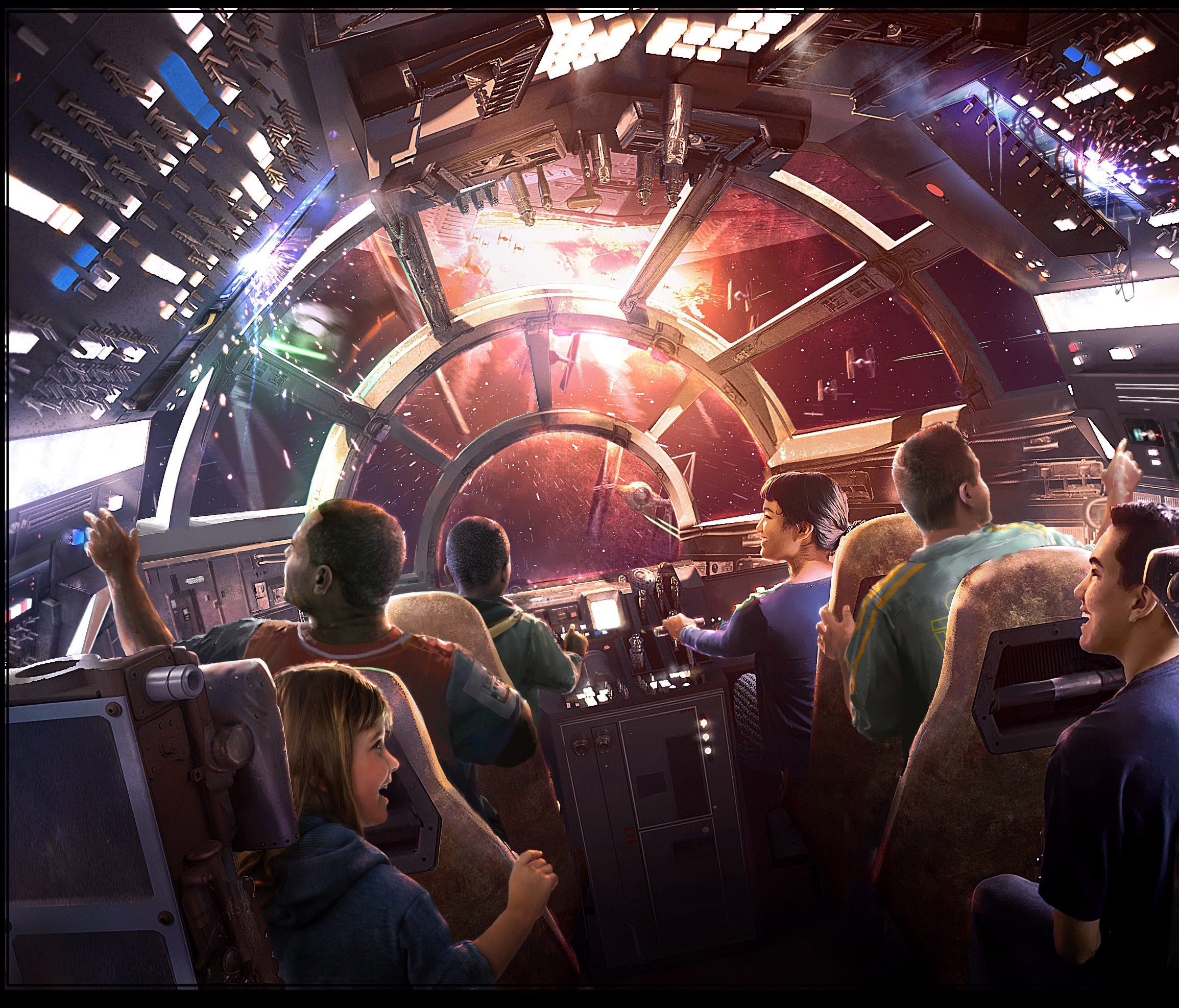 AT D23 EXPO 2017, DISNEY PARKS CHAIRMAN BOB CHAPEK ANNOUNCES NEW DETAILS OF ATTRACTIONS PLANNED FOR STAR WARS: GALAXYÕS EDGE -- Walt Disney Parks & Resorts Chairman Bob Chapek shared new details and a glimpse inside the two attractions planed for Sta