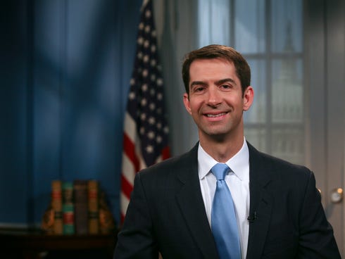 tom cotton: military strikes on iran would work
