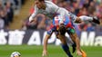 Chelsea's Eden Hazard is tackled by Crystal Palace's