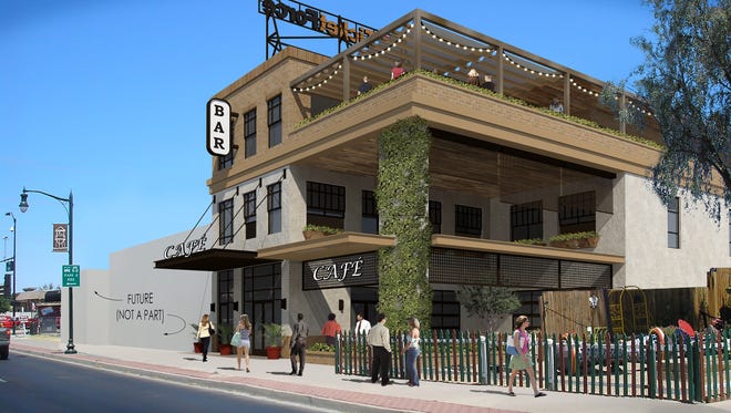 A new building is expected to bring a roof-top bar and a women-only co-working space to Gilbert's increasingly hip downtown.