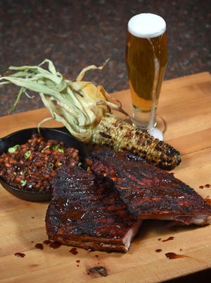 St. Louis-style barbecue ribs, barbecue baked beans and Mexican-style fire-roasted corn are paired with Carano Extra beer. All are being served at the Eldorado’s annual Brew Fest running June 16-17 in downtown Reno.