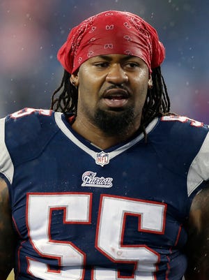 Brandon Spikes' damaged Mercedes was spotted, but no driver was Saturday.