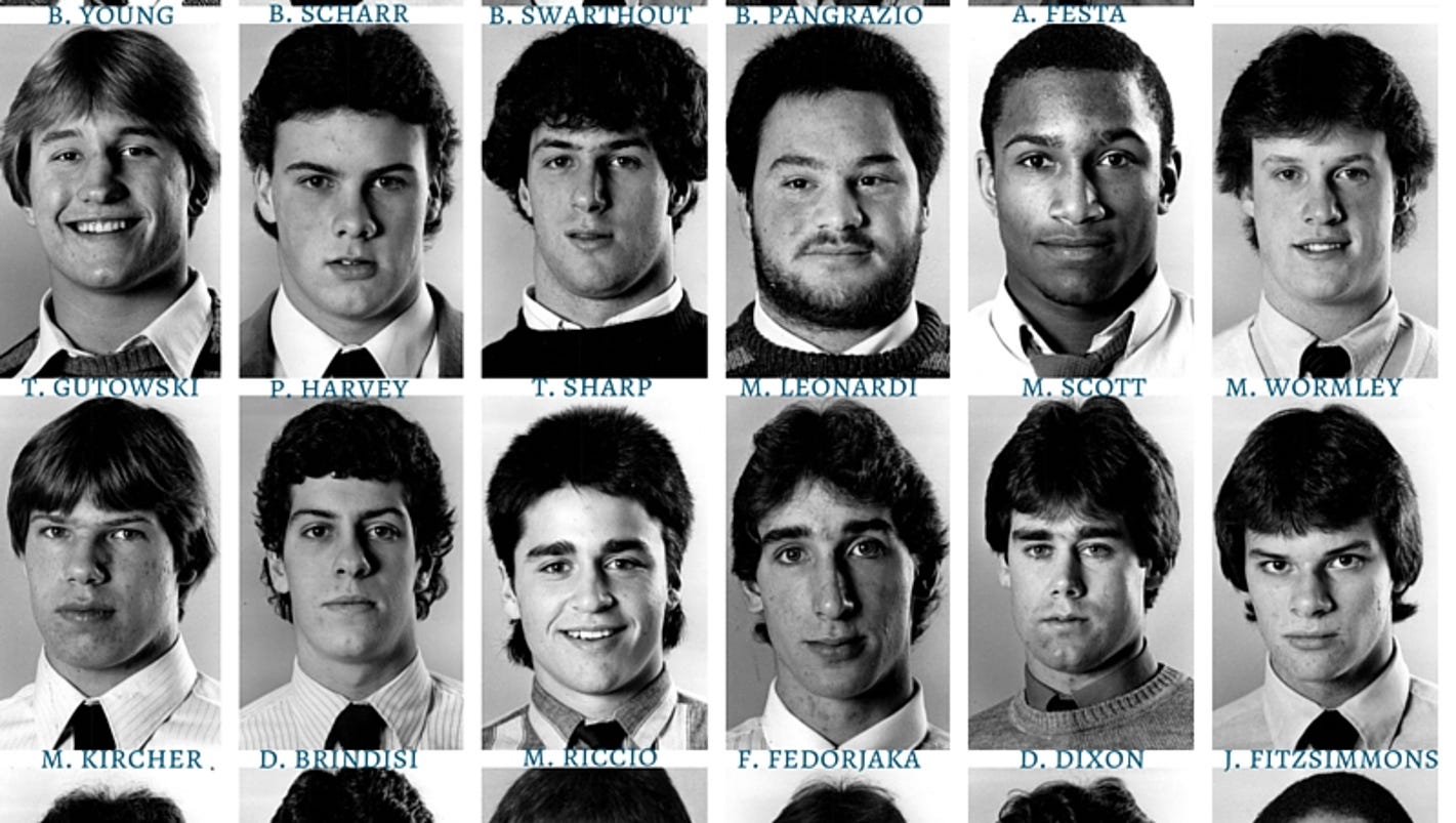 Throwback Thursday The 1984 AGR Football Team