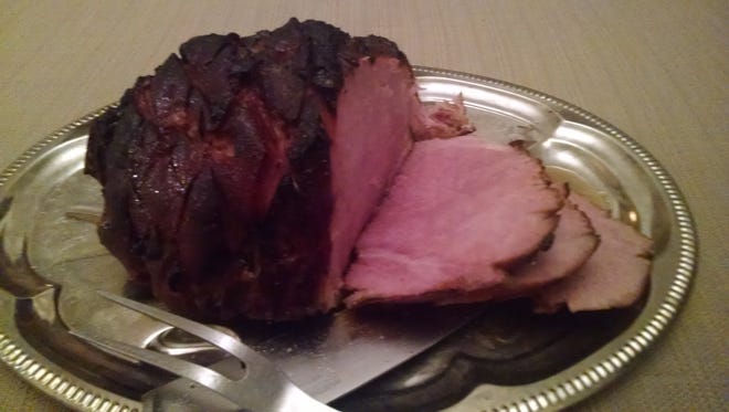 This ham uses Dr. Pepper to flavor its glaze.