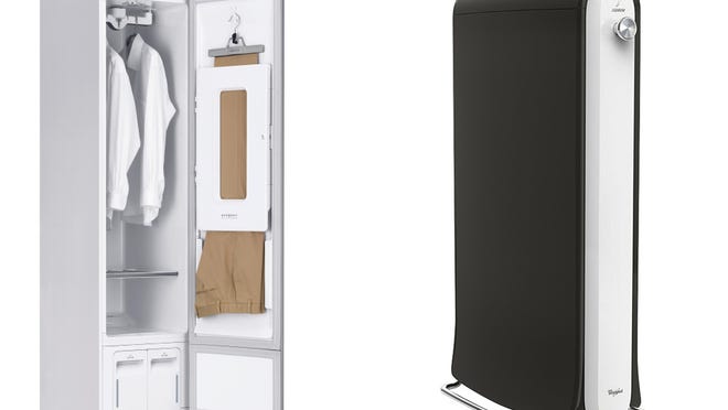 The LG Styler and Whirlpool Swash allow you to refresh your finer clothes between trips to the dry cleaner.