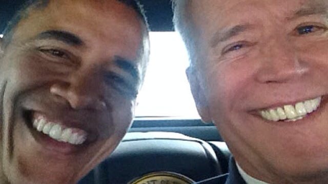 Even President Obama and Vice President Biden wouldn't be able to recreate this famous selfie at Bryant.