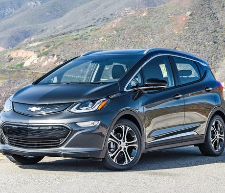 Sales of General Motors' all-electric Chevrolet Bolt EV hit an all-time high in October.