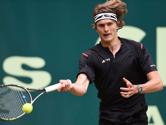 Teen Alexander Zverev is charging up ATP rankings