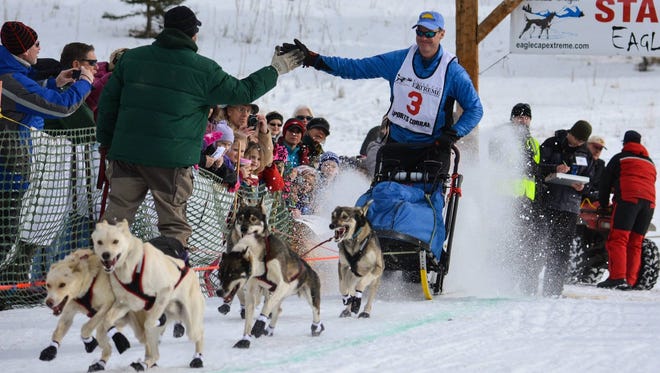 Brett Bruggeman of Great Falls was competing in his second career Iditarod.