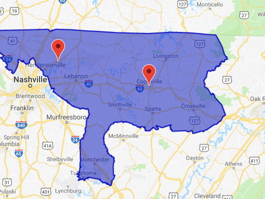 Tennessee's Congressional District 6 includes Wilson,
