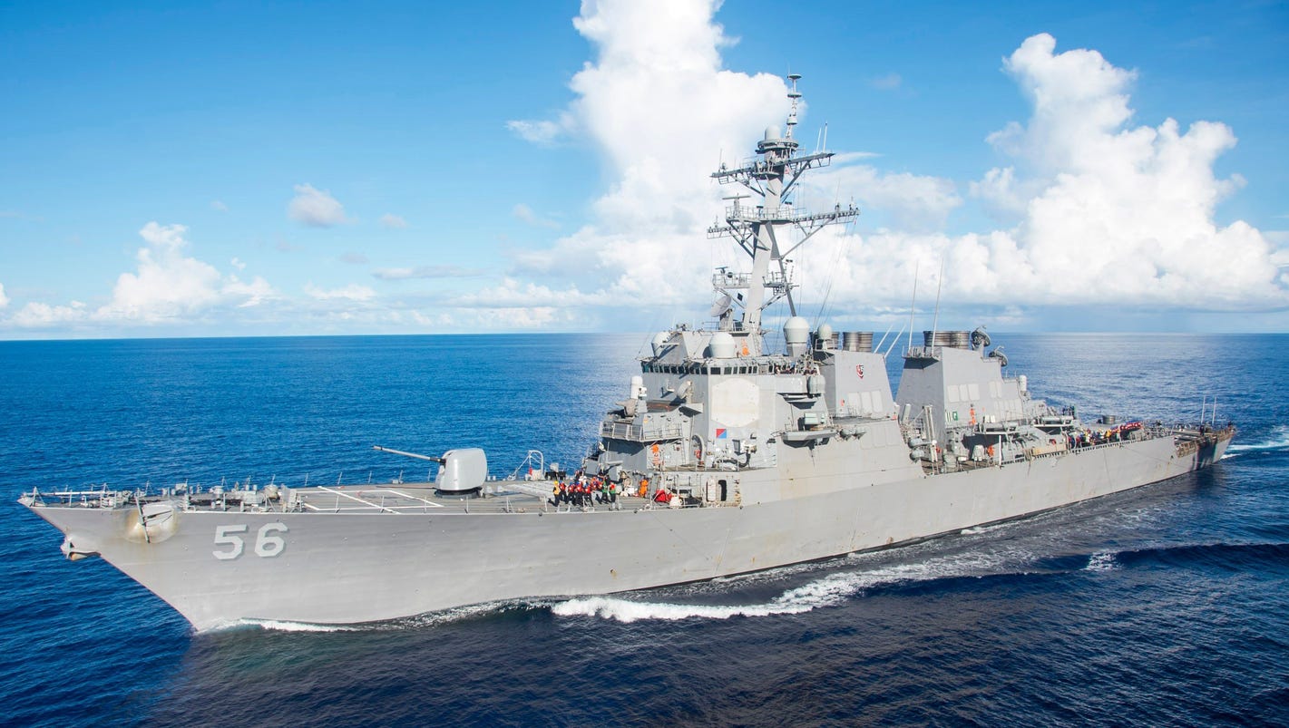U.S. Navy to relieve 7th Fleet commander, reports say