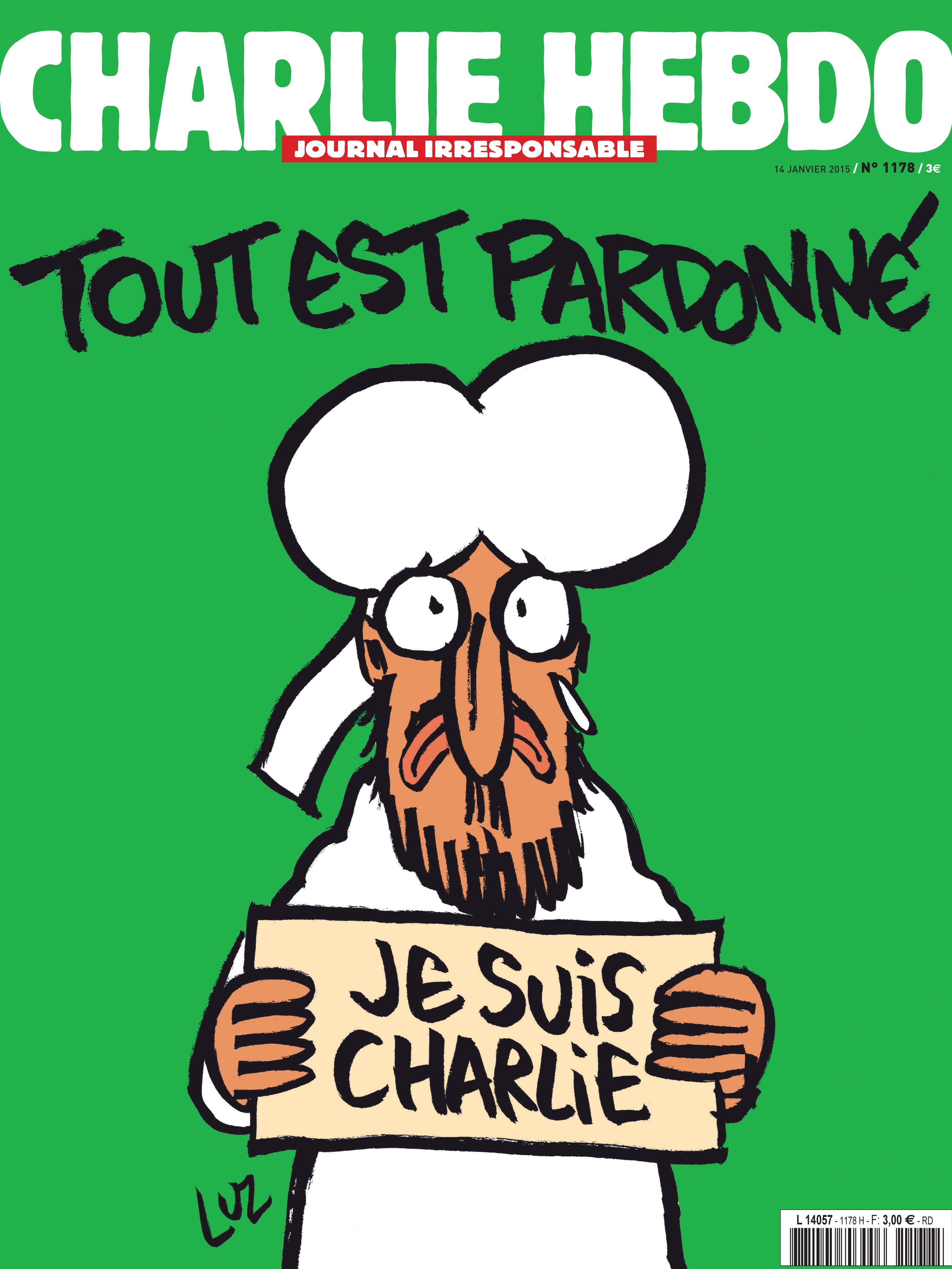 New Charlie Hebdo Cover Released