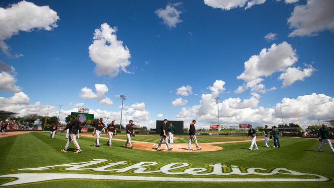 Mesa and the Oakland Athletics poured nearly $27 million into extensive renovations at Hohokam Stadium and the nearby Fitch Park training facility in preparation for the A's return to Mesa.