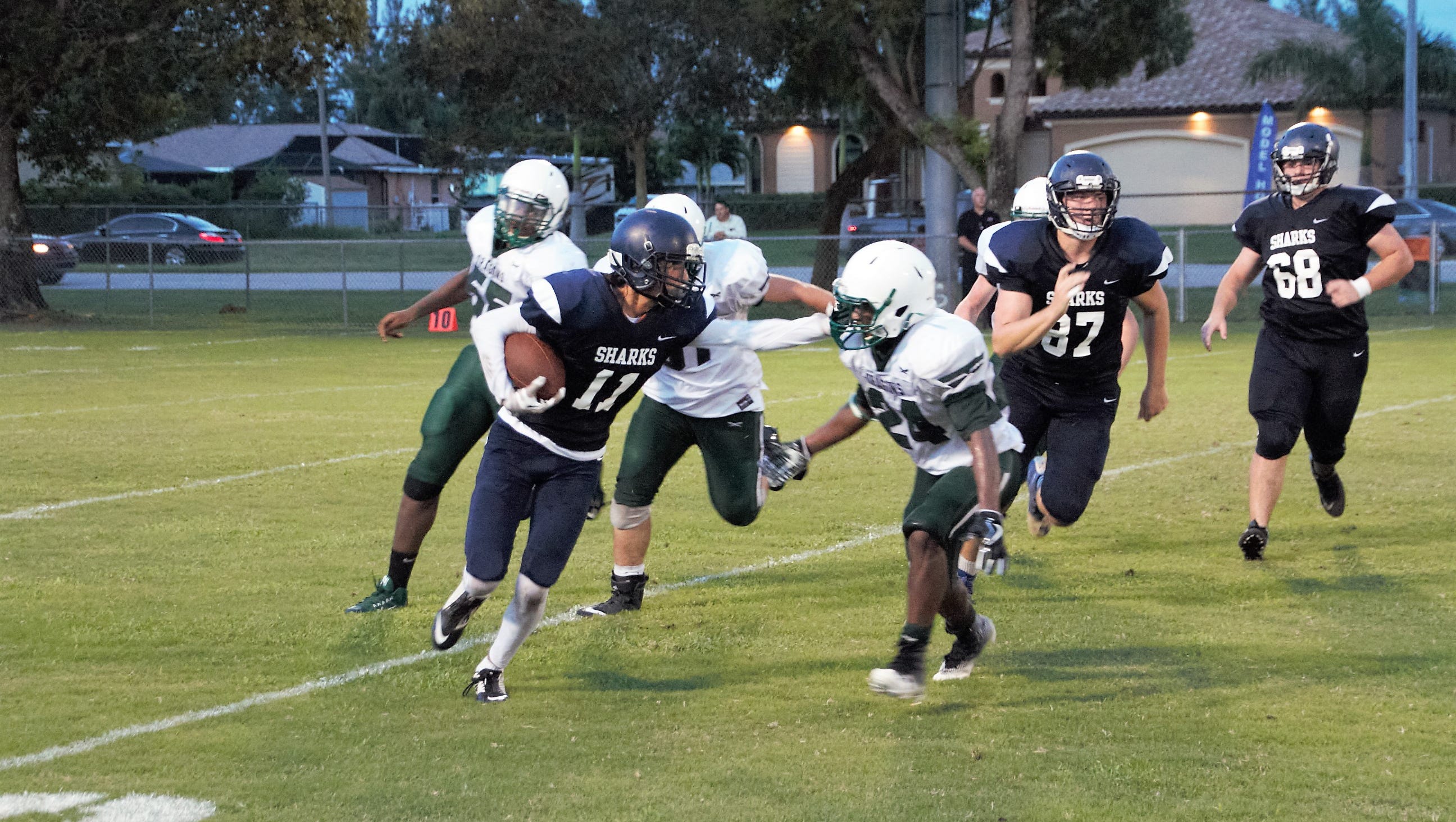 Cape Coral High School Ventures Back Into 11 Man Football After Hiatus