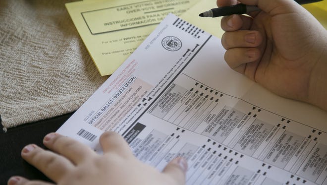 Arizona Secretary of State Michele Reagan's decision to settle a lawsuit over the state's voter-registration rules has triggered a torrent of criticism from Steve Gaynor, her opponent in the Aug. 28 Republican primary.