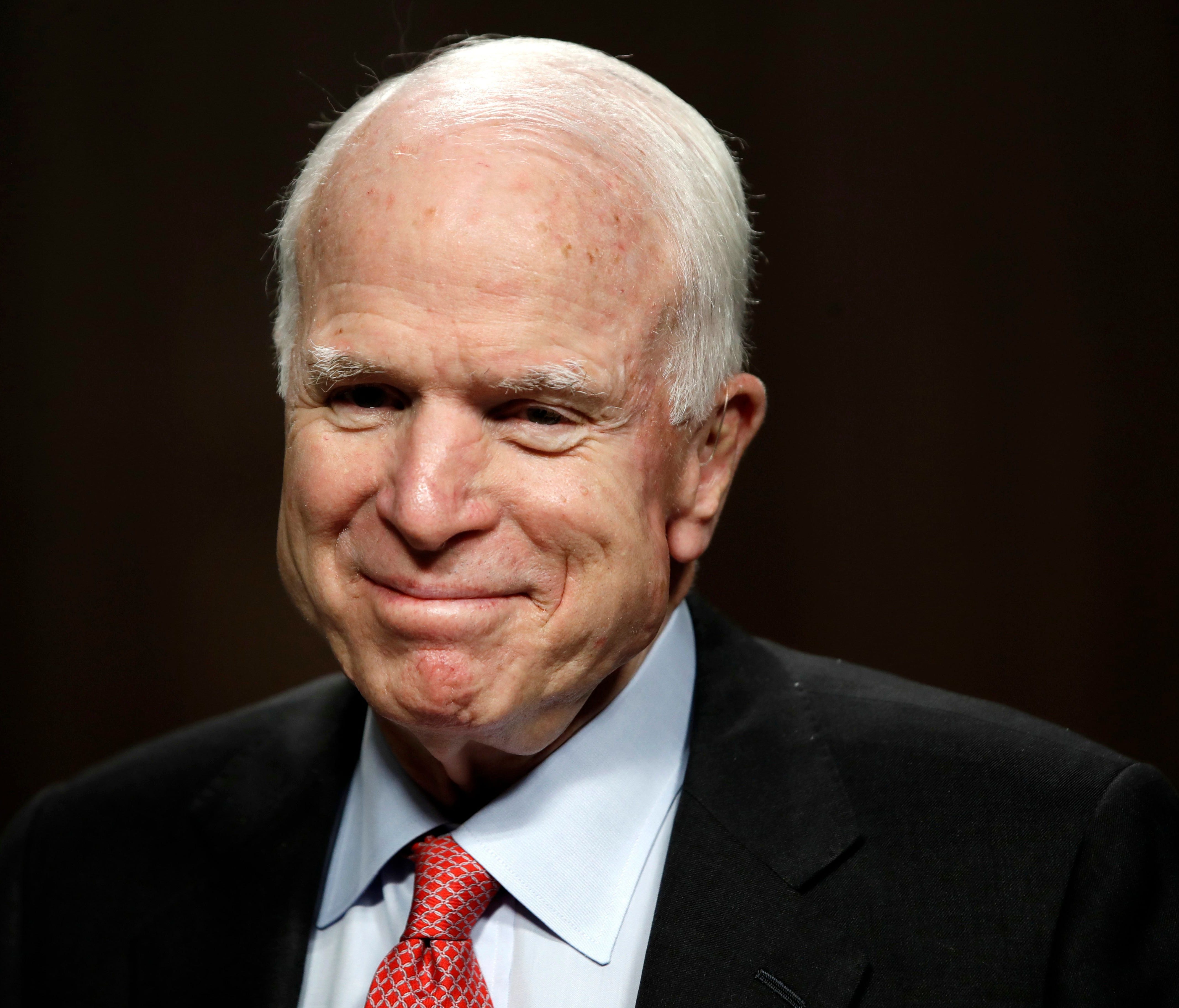 Sen. John McCain (R-Ariz.) on July 11, 2017.