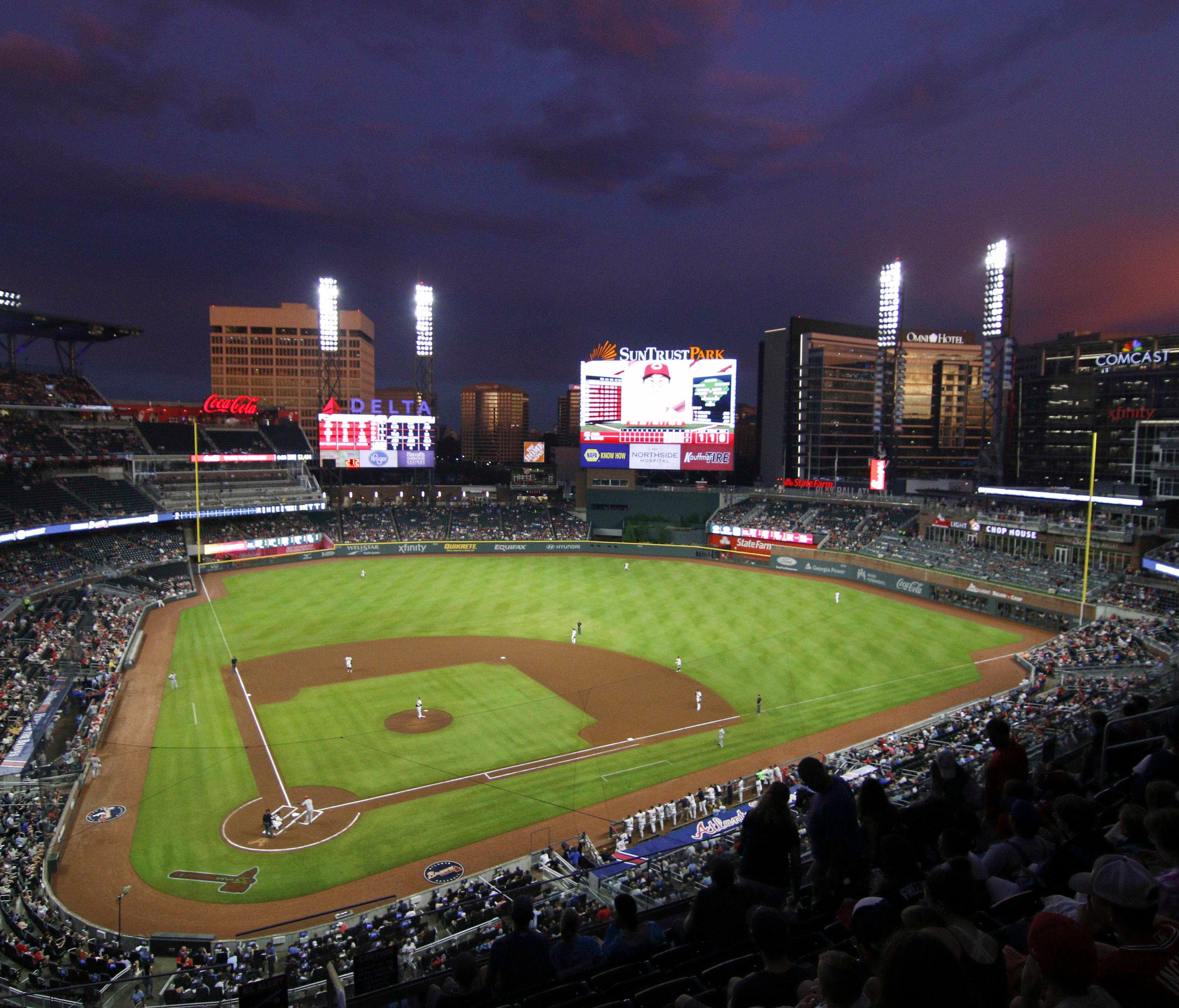 SunTrust Park has been the Atlanta Braves' home park for the past two seasons.