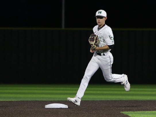 Iowa Park's Braxton Briones tags second for the force