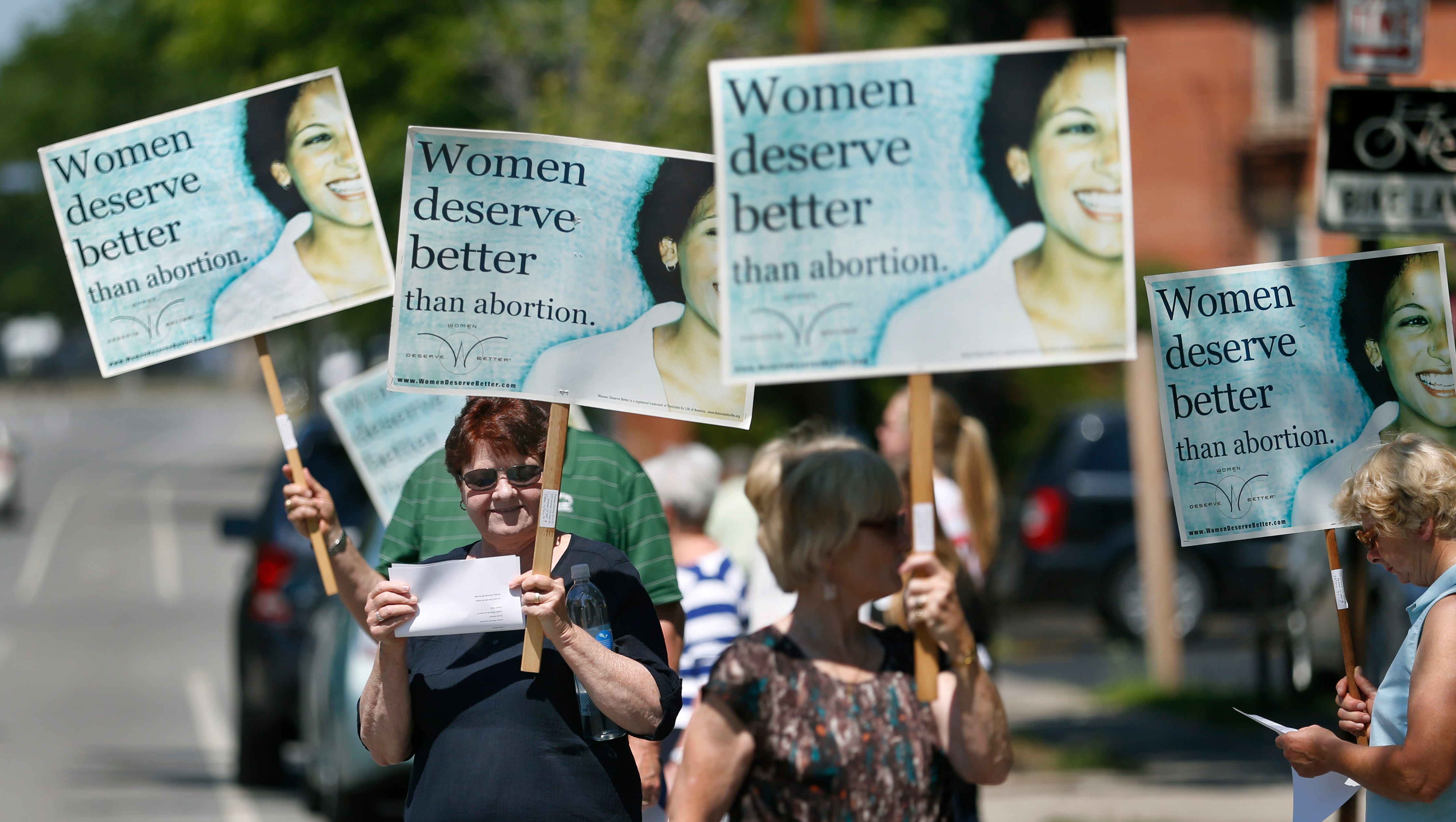 Protesters Slam Planned Parenthood At Rally