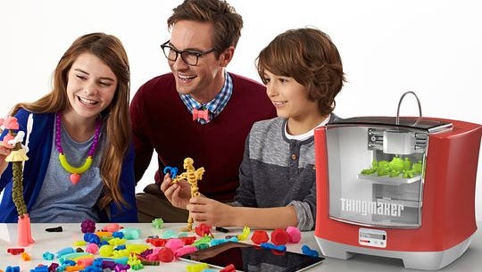 Mattel's new 3D printer.