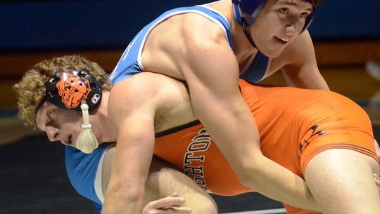 Jake Soop helped the Brighton wrestling team to a  second-place finish at the Manning Vieau Invitational on Saturday.