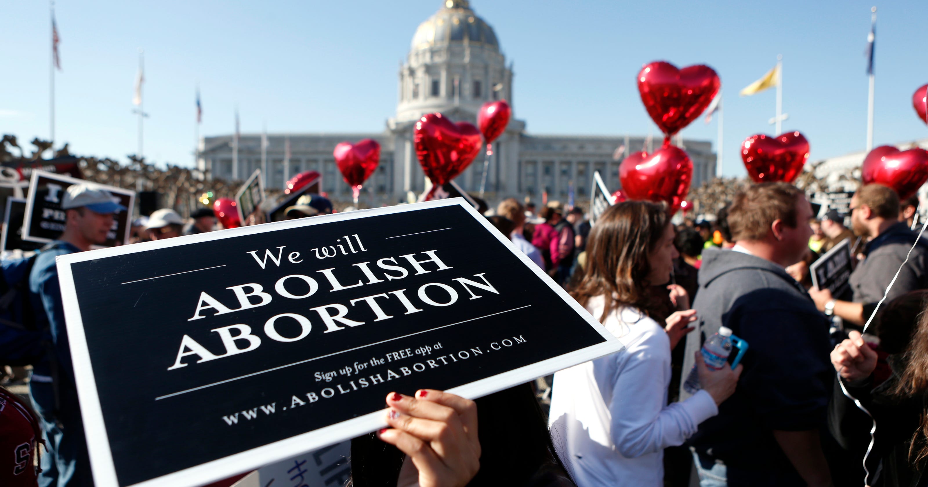 Activists march to protest abortion in San Francisco
