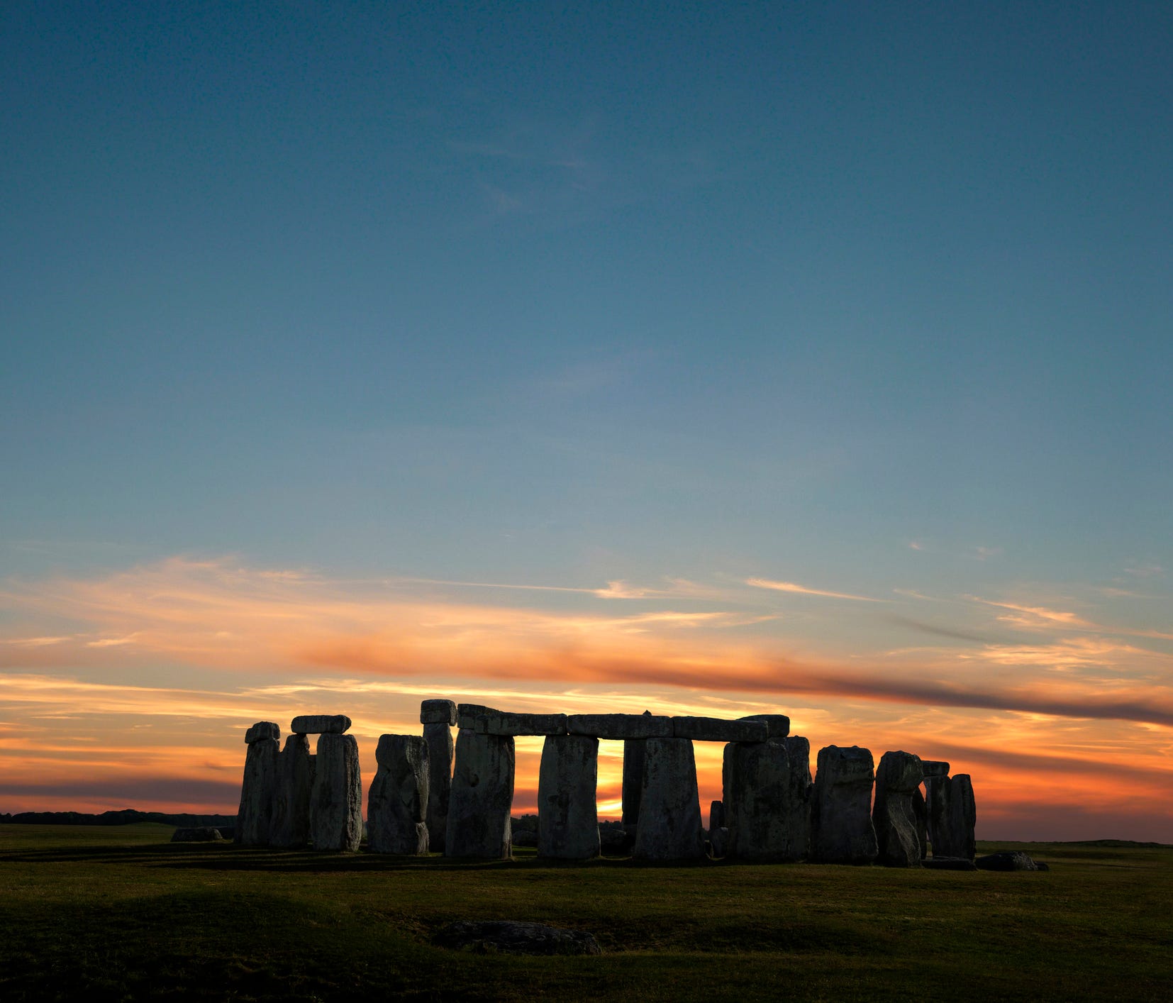 Stonehenge in Wiltshire, England.