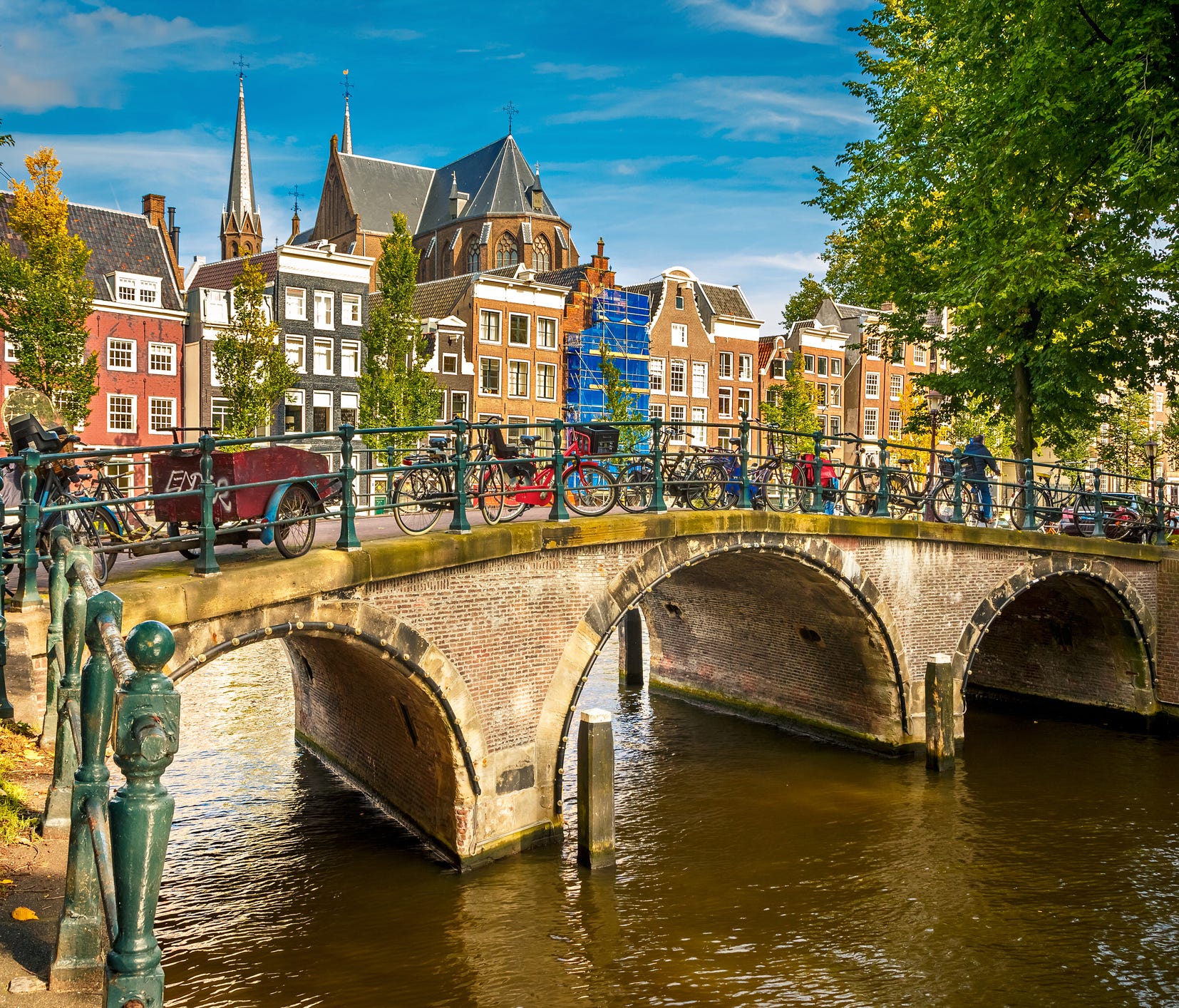 Amsterdam: Summer is beach party season in Amsterdam. You'll find beautiful people soaking in the sun everywhere from bohemian urban beaches to swanky rooftops and terrace bars. Overlooking the riverfront and city center, the Sir Adam Hotel ($222/nig