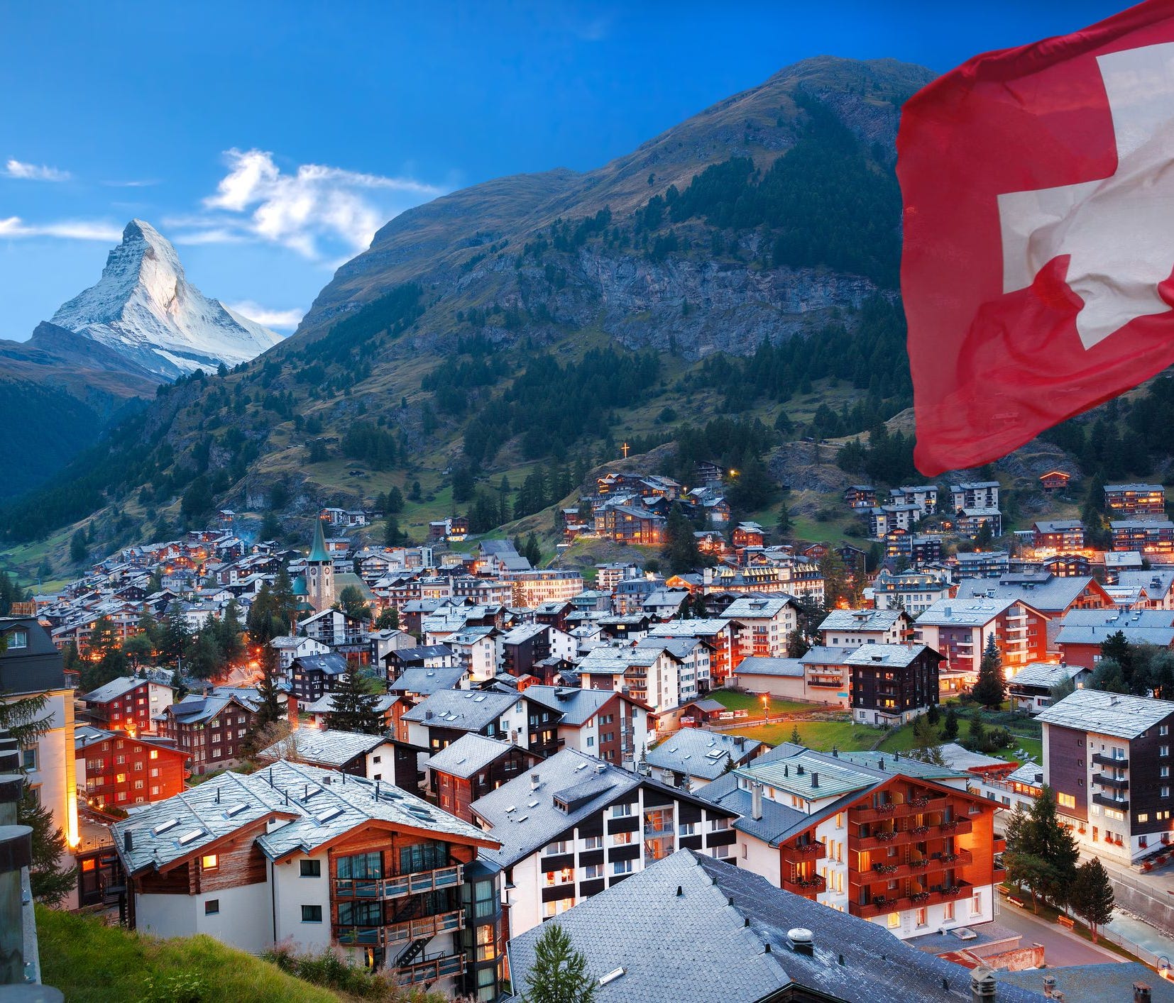 3. Switzerland tied — 2nd. Visa-free travel permitted to 176 countries; Dual citizenship: Allowed; Annual int'l departures: 13.86 million (1.66 per capita); GDP per capita: $61,014