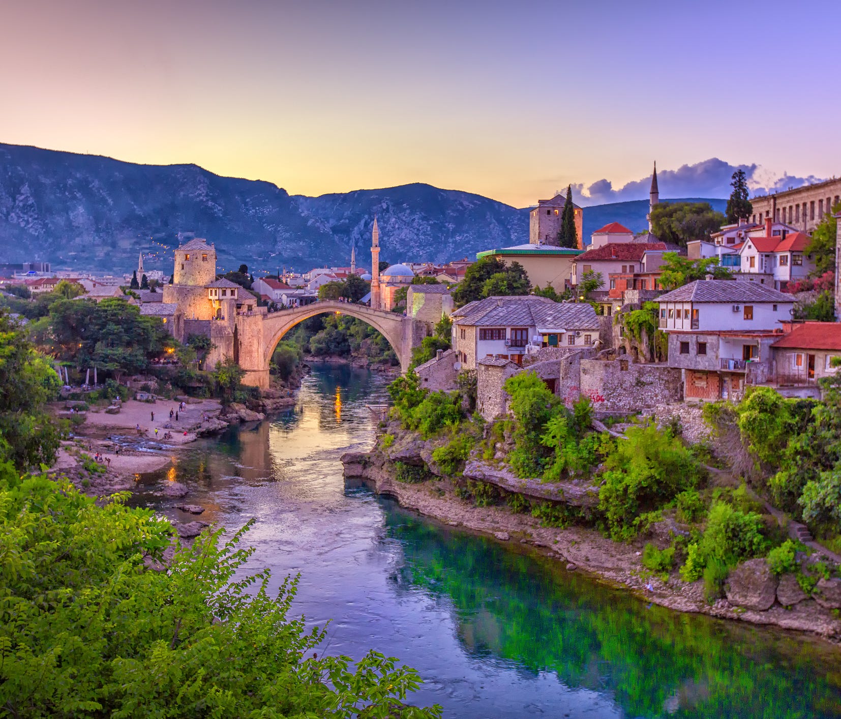 6. Bosnia and Herzegovina: 777,000 international tourist arrivals.