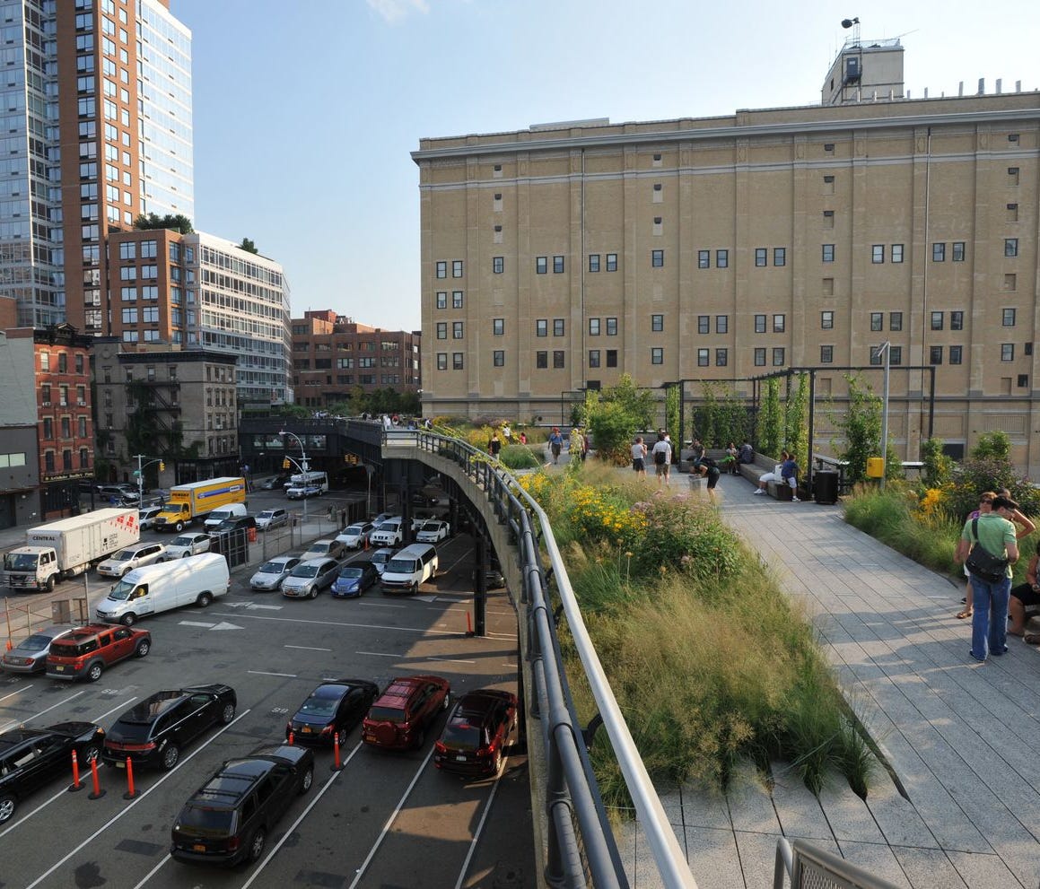 New York's High Line, which opened as an elevated linear park in 2009, has transformed once-scruffy neighborhoods, bringing millions of visitors to places like Chelsea, Hell's Kitchen and the Meatpacking District.