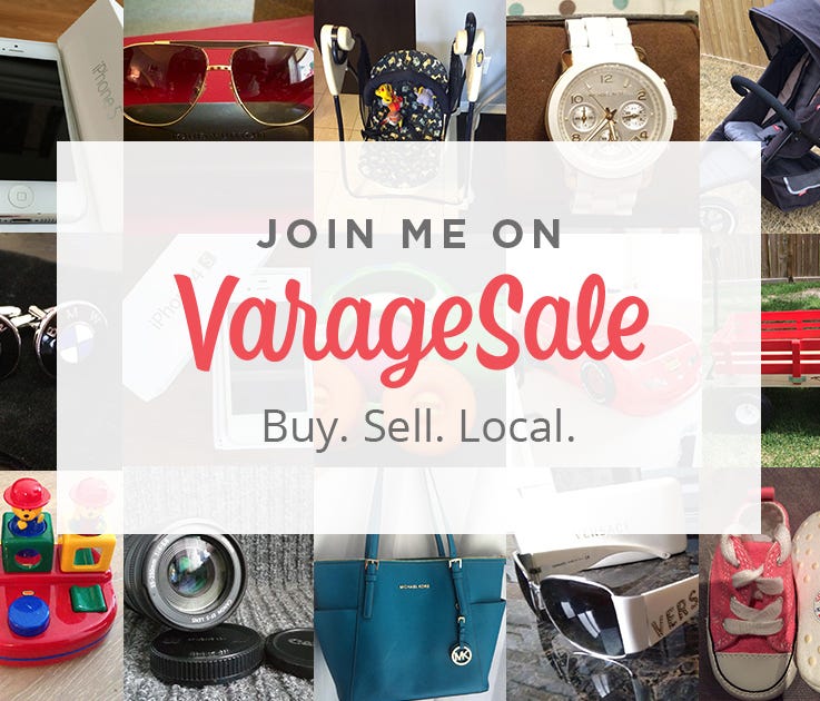 VarageSale (iOS/Android) makes the process of getting your items in front of local buyers super easy.
