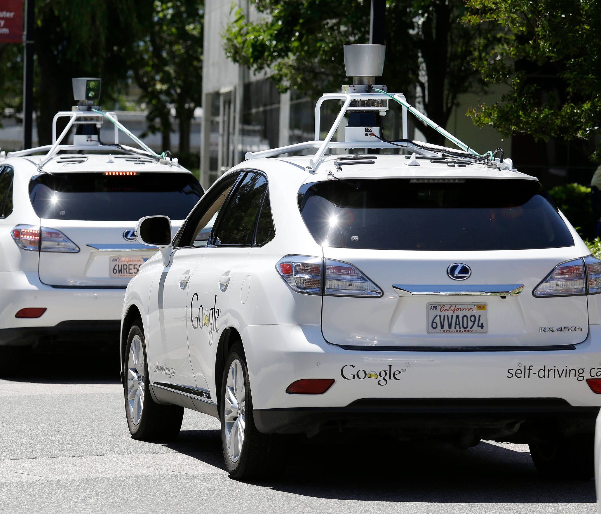 Google's self-driving cars.