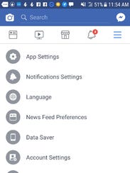 Facebook app for Android