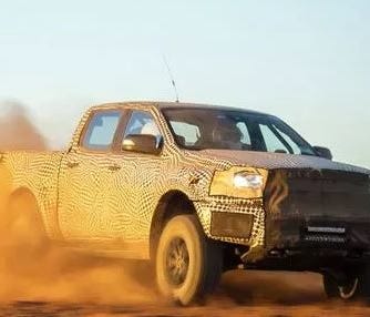 Ford shows its Ranger Raptor, which will only be sold in Asia.