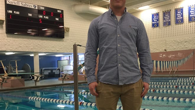 Senior Spencer Sathre will be among those leading Sartell at the Class A state true team boys swim meet this Saturday in Minneapolis.