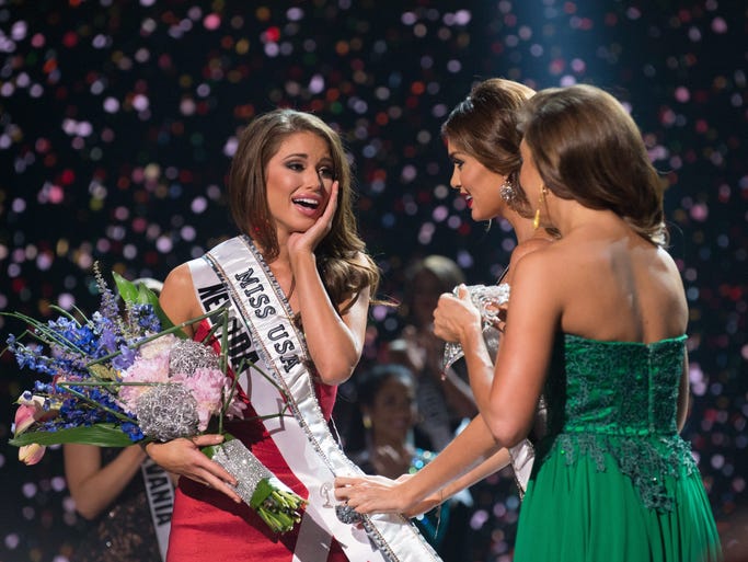Who won the 2014 Miss USA pageant?