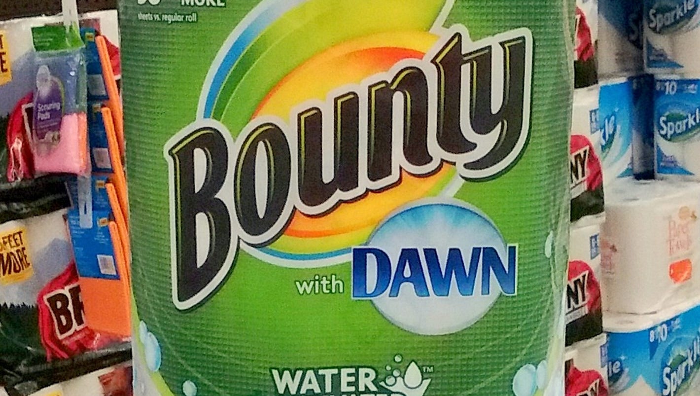 Best Bounty Paper Towels with Dawn Dish Soap