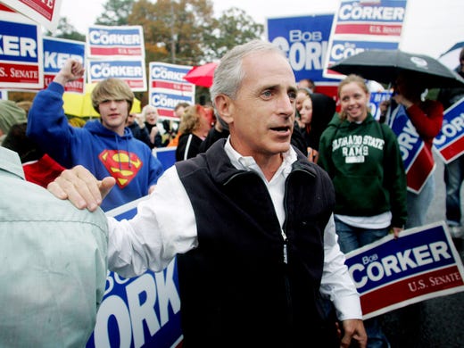 Nov. 7, 2006: Republican senate candidate Bob Corker