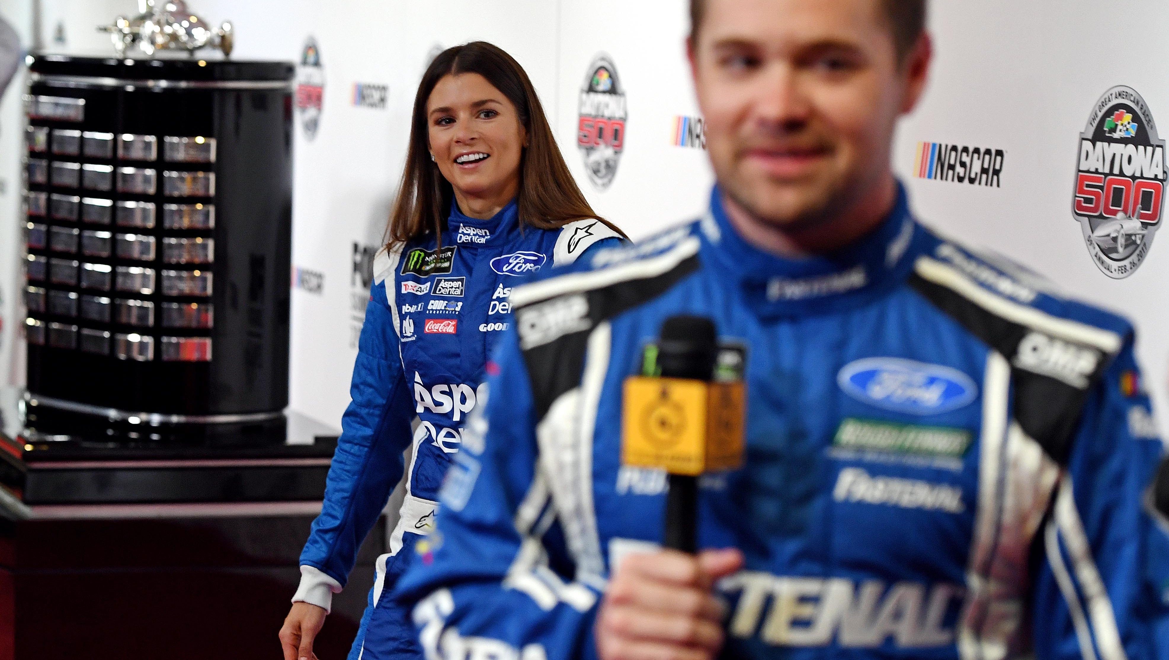 Ricky Stenhouse Jr Jokes About Social Media Posts With Danica Patrick