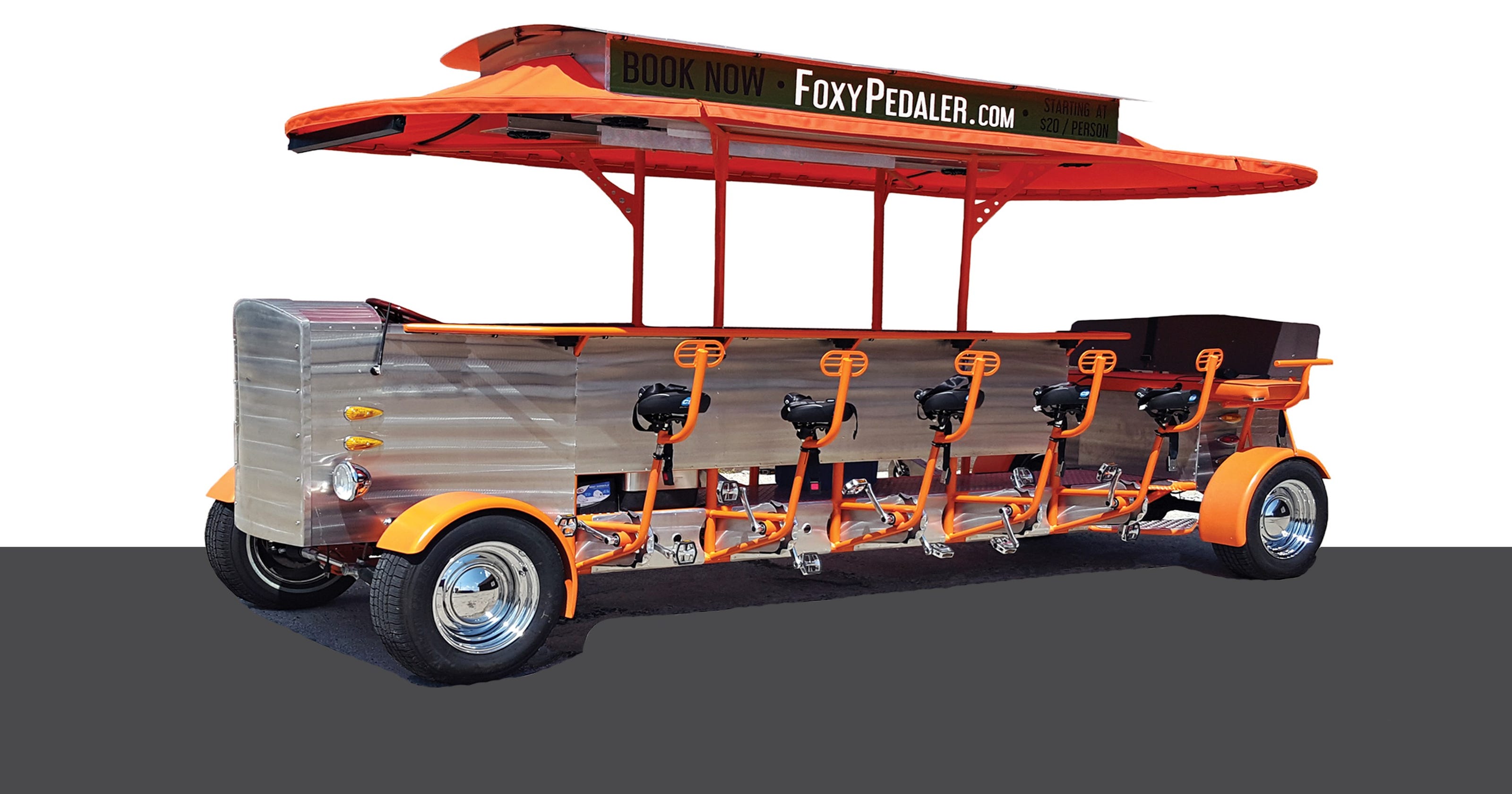 Green Bay party bikes Foxy Pedaler adds second pub to meet demand