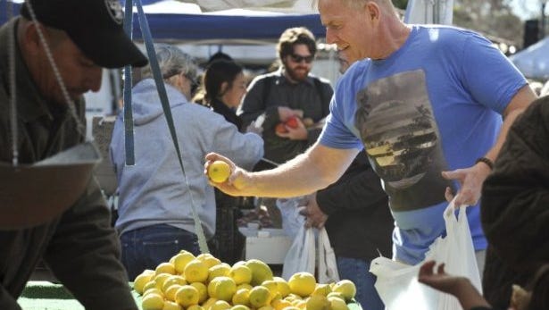 The city of Ventura looks to buy the property that currently houses the Ventura Farmers' Market.
