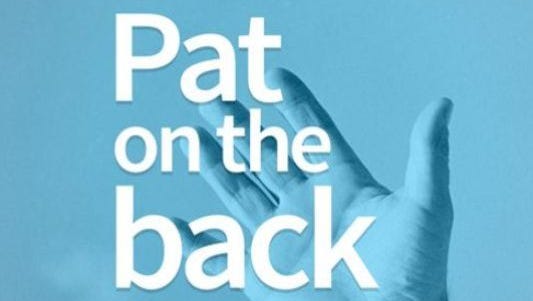 Pat on the back